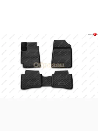 Коврики салонные Element Honda Fit  GP,GK (2013-2015)  дорестайлинг