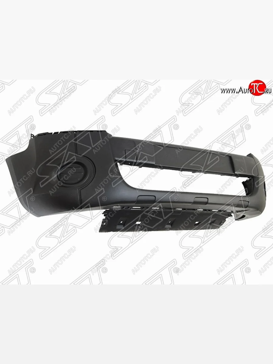 Передний бампер SAT (без отверстий под ПТФ) CITROEN Berlingo B9 дорестайлинг (2008-2016) (Неокрашенный)  в Воронеже Воронежской области