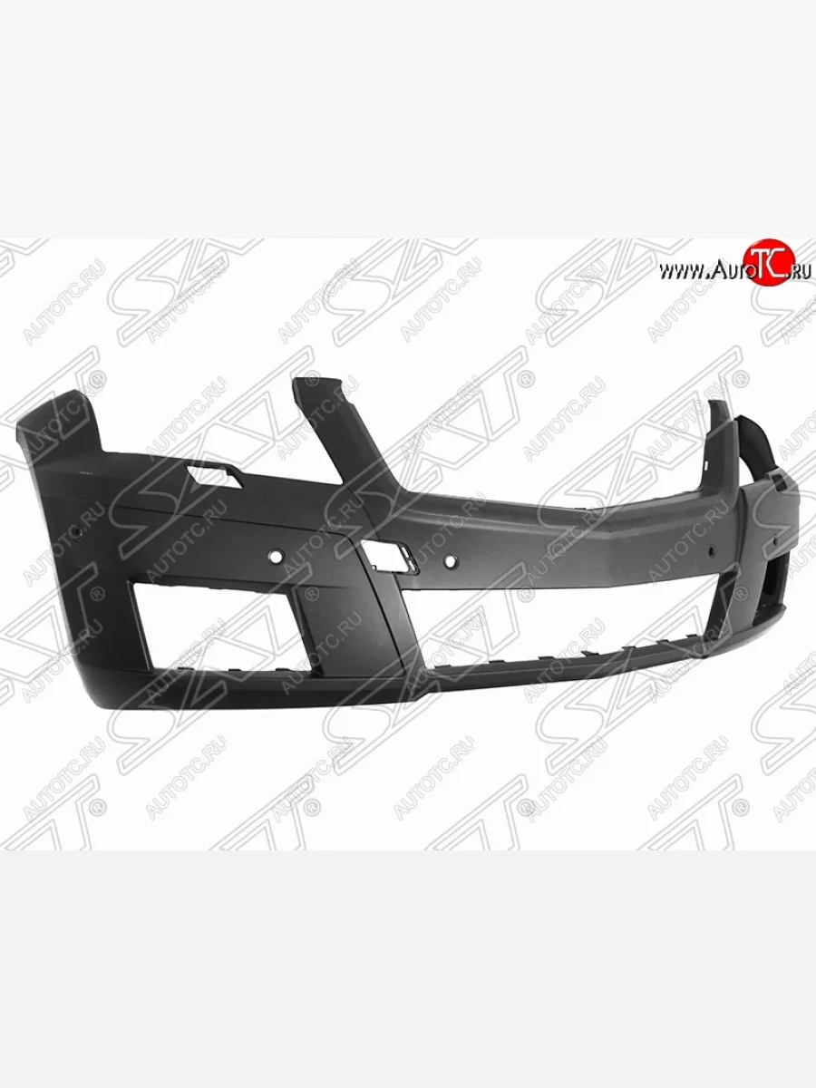 Передний бампер SAT (под омыватели и сонары, пр-во Тайвань) Mercedes-Benz GLK class X204 дорестайлинг (2008-2012) (Неокрашенный)  в Самаре Самарской области