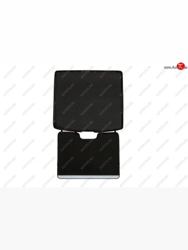 Коврик в багажник (2WD, 4WD, фальшпол) Element (с функцией защиты бампера Econom) Renault Kaptur (2016-2020) дорестайлинг