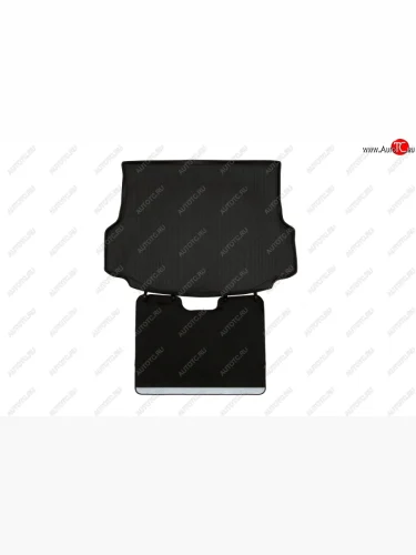 Коврик в багажник Element (с докаткой, с функцией защиты бампера Econom) Toyota RAV4  XA40 (2015-2019) 5 дв. рестайлинг