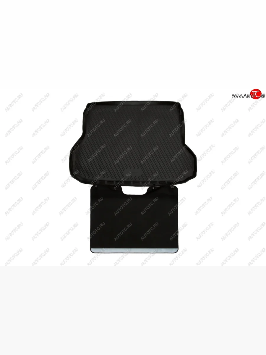 Коврик в багажник Element (с функцией защиты бампера Econom) Nissan X-trail 3 T32 рестайлинг (2017-2022)  в Самаре Самарской области