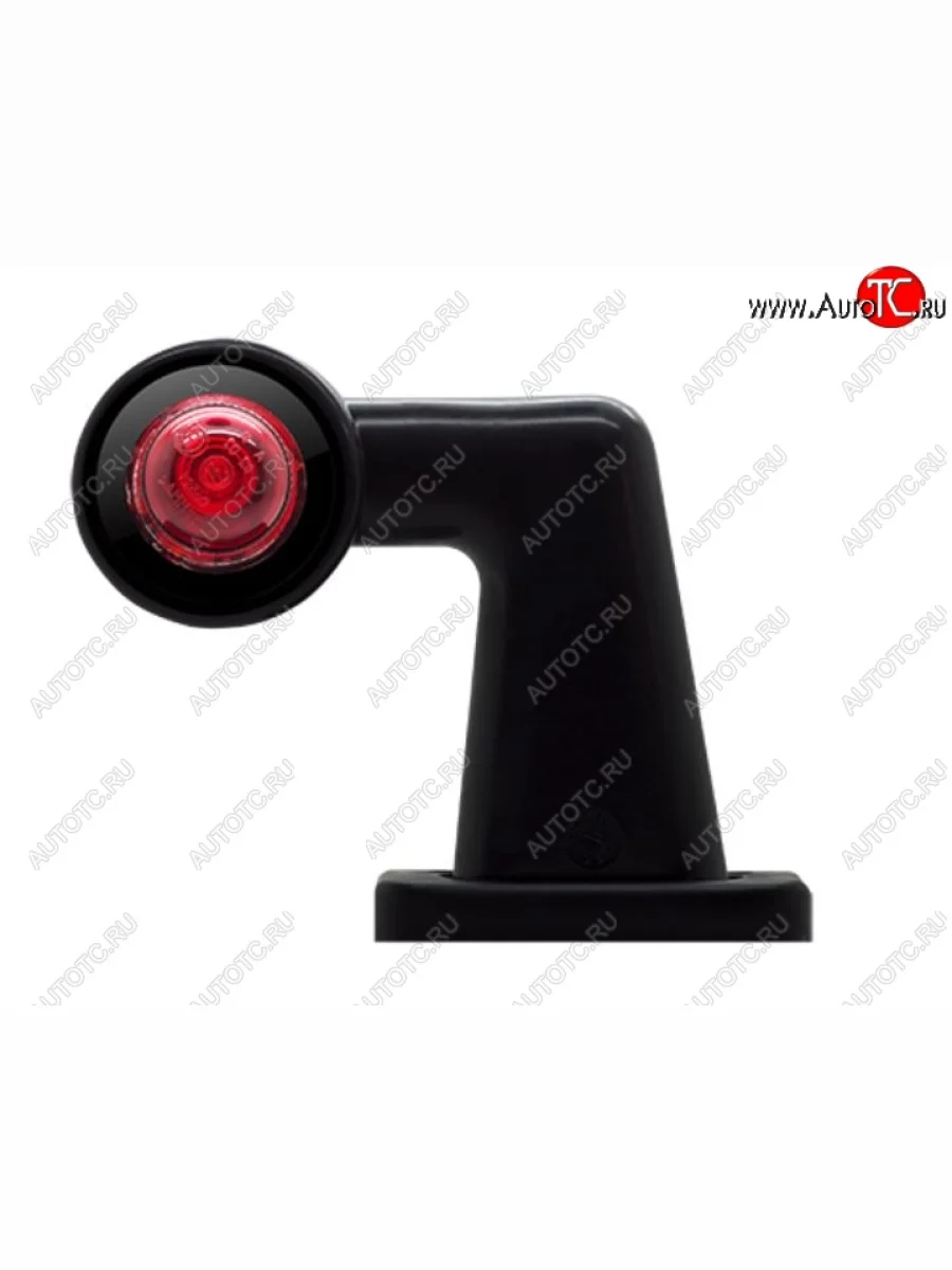 Фонарь габаритный и контурный Евросвет ГФ 3.8 LED2   (12В, Черное кольцо)  с доставкой в г. Керчь