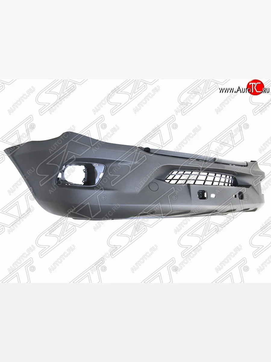 Передний бампер SAT (под туманки) Mercedes-Benz Sprinter W906 рестайлинг (2014-2018) (Текстурная поверхность)  в Керчи Республика Крым