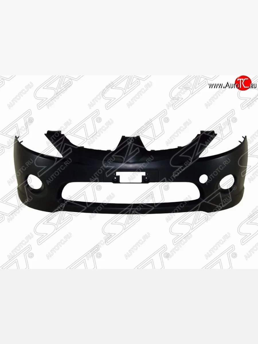 Передний бампер SAT Mitsubishi Grandis (2003-2009) (Неокрашенный)  в Керчи Республика Крым