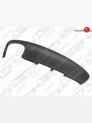 Накладка заднего бампера SAT (нижняя часть) Audi A4 B8 дорестайлинг, седан (2007-2011)