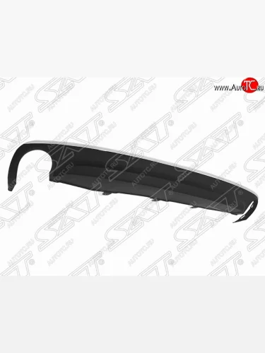 Накладка заднего бампера SAT Audi A6 C7 дорестайлинг, седан (2010-2014)