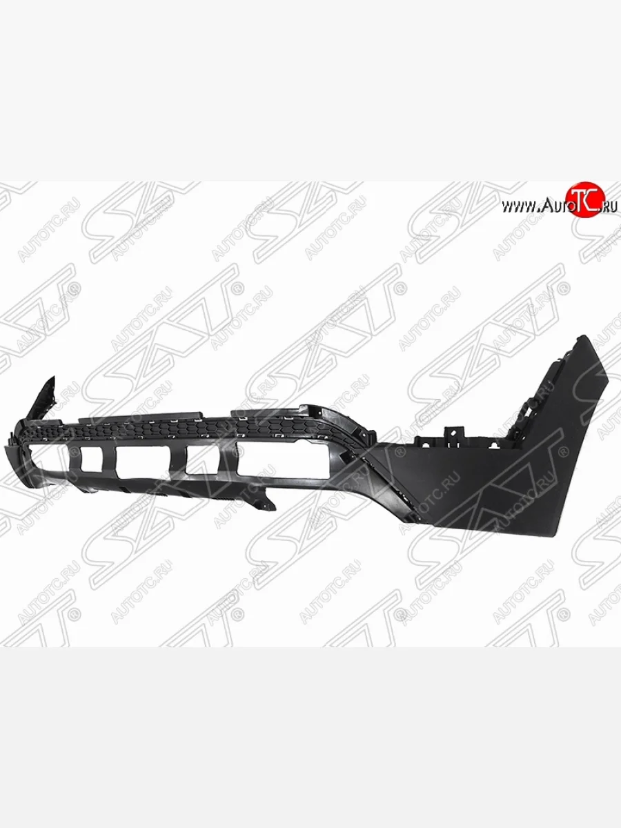 Накладка заднего бампера SAT (нижняя часть, под накладку Silver) Hyundai Tucson TL дорестайлинг (2015-2018)  в Самаре Самарской области
