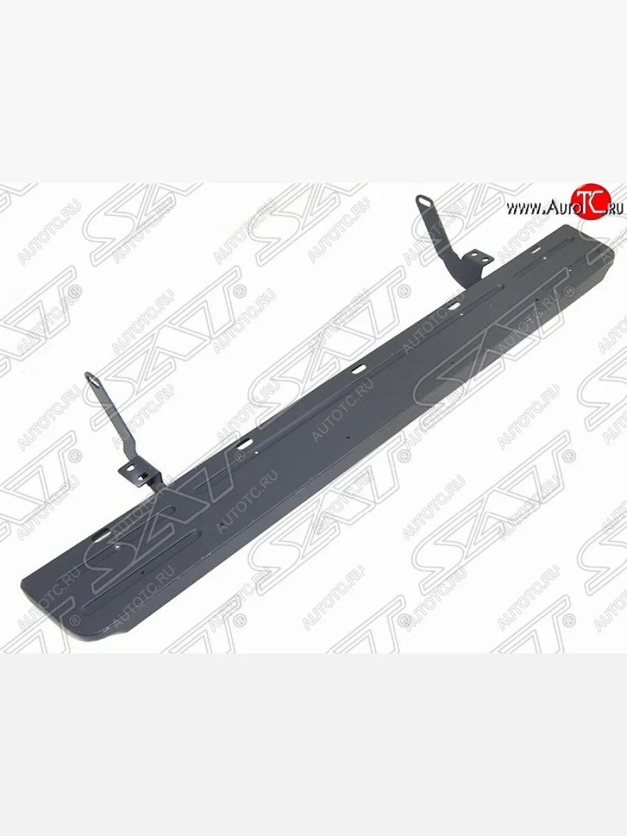 Бампер задний SAT (подножка, пр-во Тайвань) Mercedes-Benz Sprinter W905 рестайлинг (2000-2006) (Неокрашенный)  в Перми Пермском крае