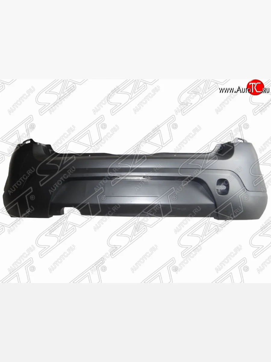 Бампер задний SAT Renault Sandero 1 (2009-2014) (Неокрашенный)  в Самаре Самарской области