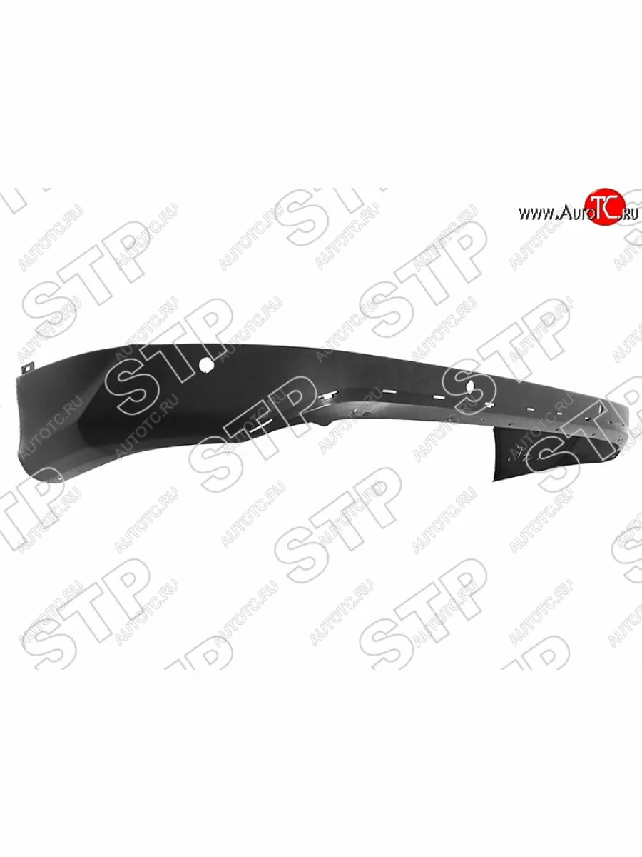 Накладка заднего бампера SAT (под накладку, под сонары) Toyota RAV4 XA40 5 дв. рестайлинг (2015-2019) (Неокрашенная)  в Воронеже Воронежской области