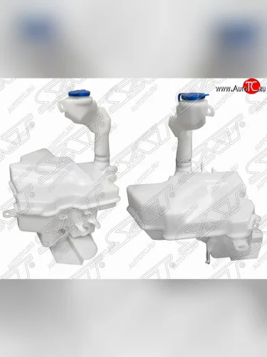 Бачок омывателя SAT (под 2 мотора 2L) Honda Fit ( GP,GK,  3,  3 GP,GK) (2013-2020)  дорестайлинг, GP,GK 1-ый рестайлинг, 2-ой рестайлинг