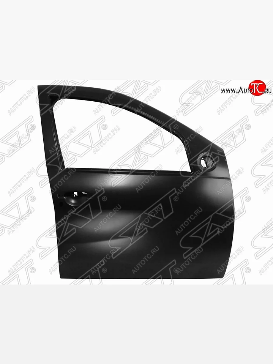 Правая дверь передняя SAT Renault Duster HS дорестайлинг (2010-2015) (Неокрашенная)  в Воронеже Воронежской области