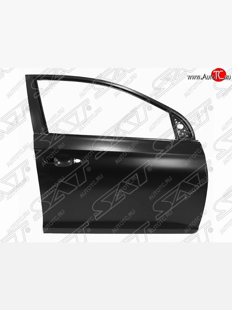 Правая дверь передняя SAT (Russian Type) Hyundai Solaris HCR седан рестайлинг (2020-2022) (Неокрашенная)  в Перми Пермском крае