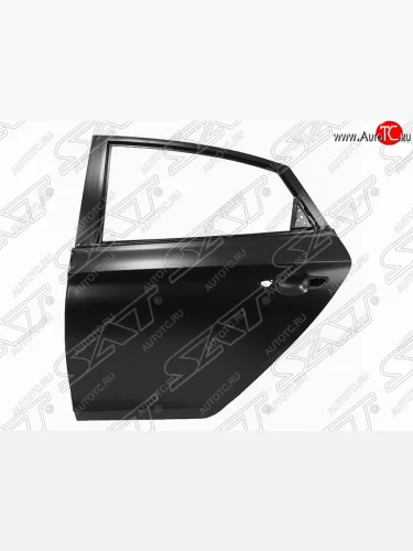 Левая дверь задняя SAT (Russian Type) Hyundai Solaris HCR седан дорестайлинг (2017-2020)