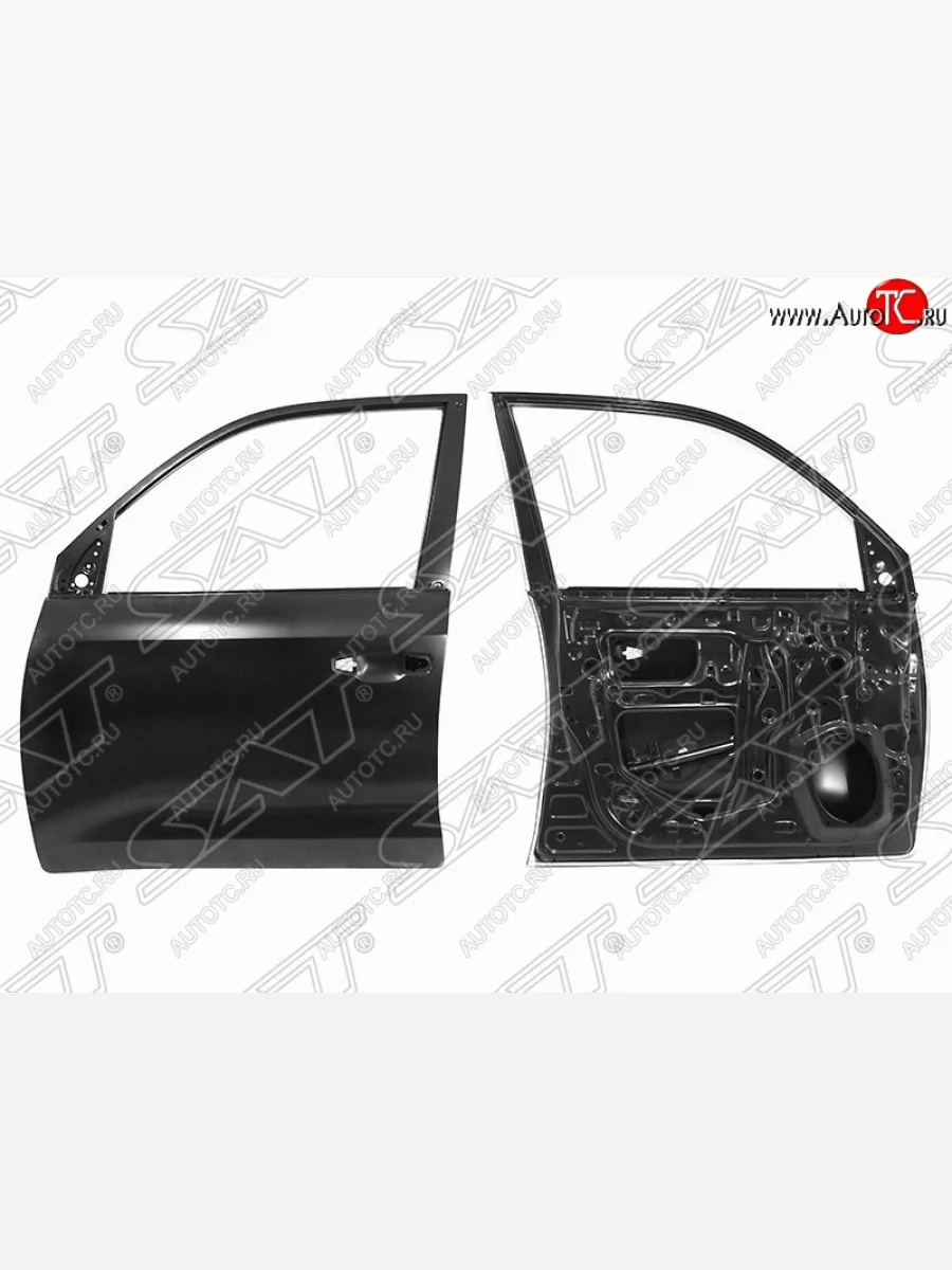Левая дверь передняя SAT  Toyota Land Cruiser (2015-2021) 200 (Неокрашенная)  в Самаре Самарской области