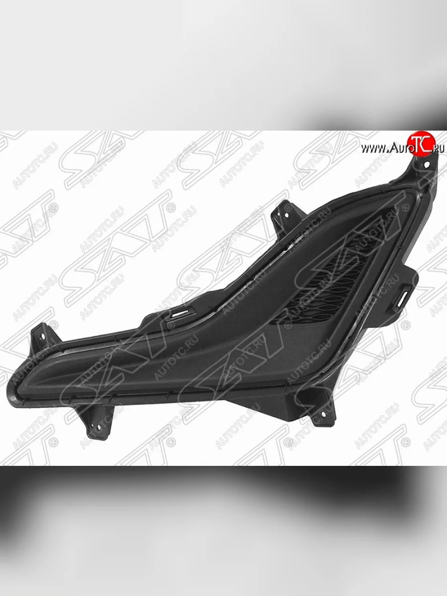 Левая заглушка ПТФ в бампер SAT Hyundai Elantra MD рестайлинг (2013-2016)  в Перми Пермском крае