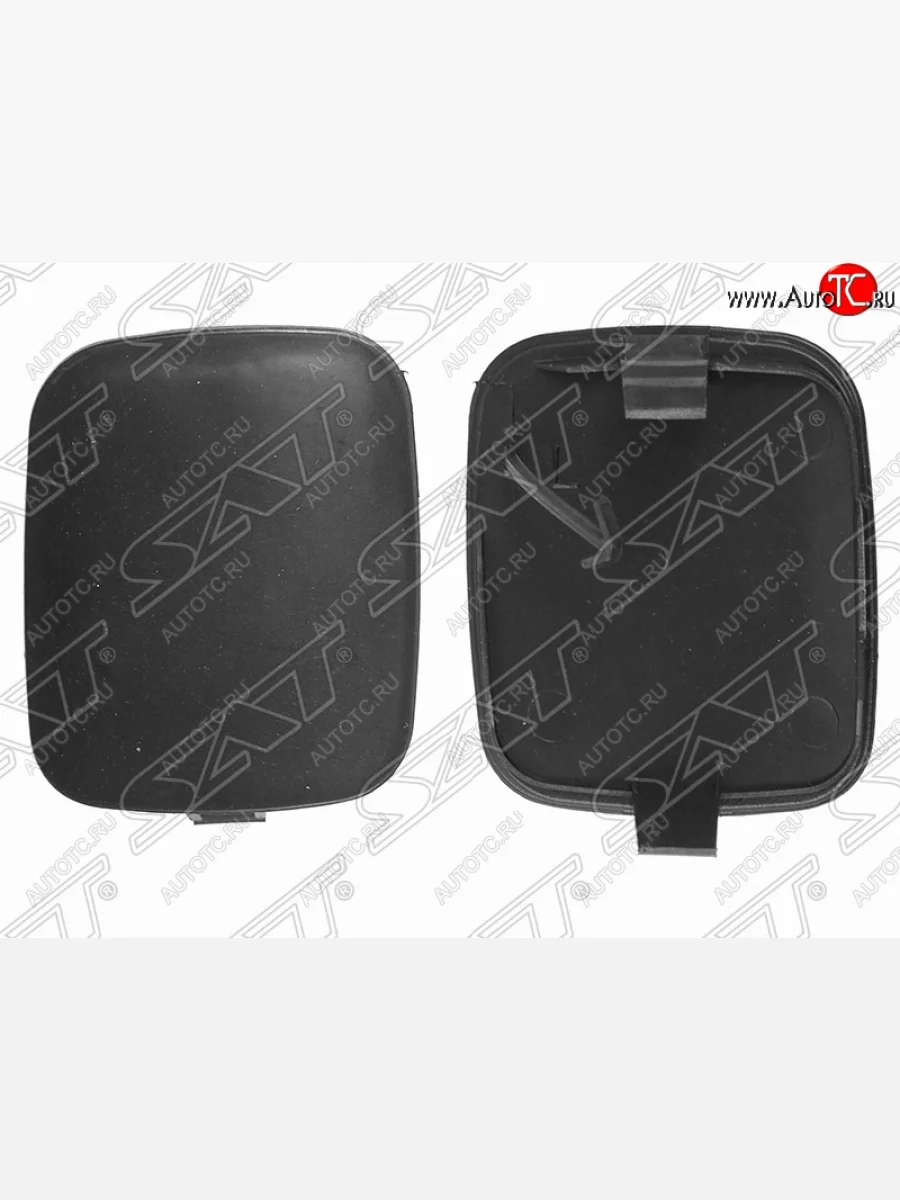 Левая заглушка в задний бампер SAT (под крюк) Lexus RX400H XU30 рестайлинг (2005-2009) (Неокрашенная)  в Перми Пермском крае