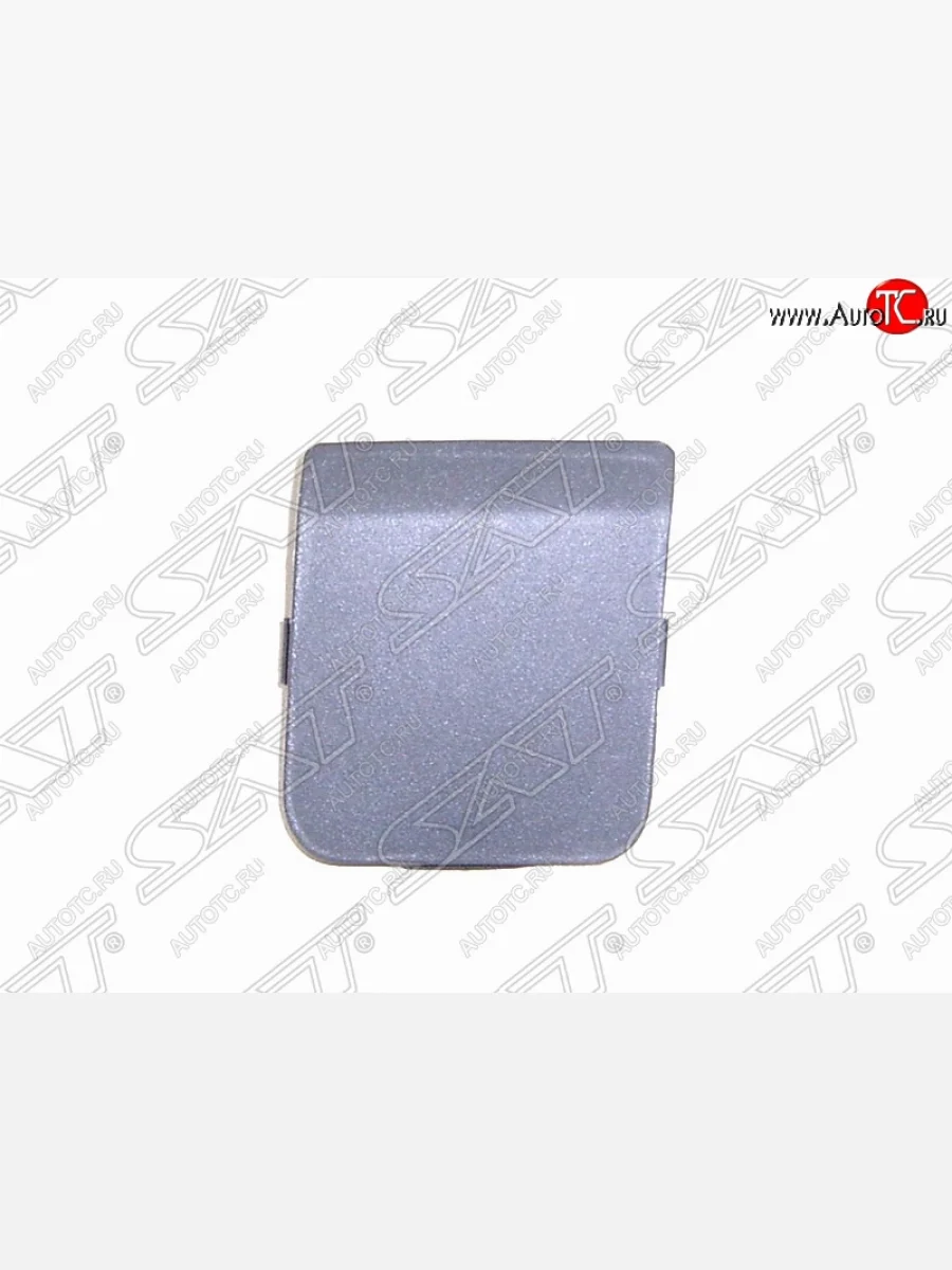 Заглушка в передний бампер SAT (под крюк) Ford Fusion 1  рестайлинг, хэтчбэк (2005-2012) (Неокрашенная)  в Керчи Республика Крым