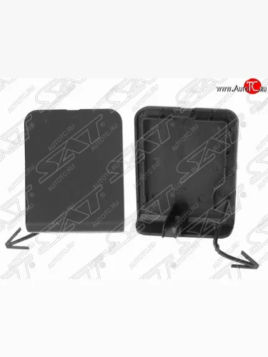 Заглушка буксировочной проушины в передний бампер SAT Nissan Qashqai  1 J10 (2007-2010) дорестайлинг