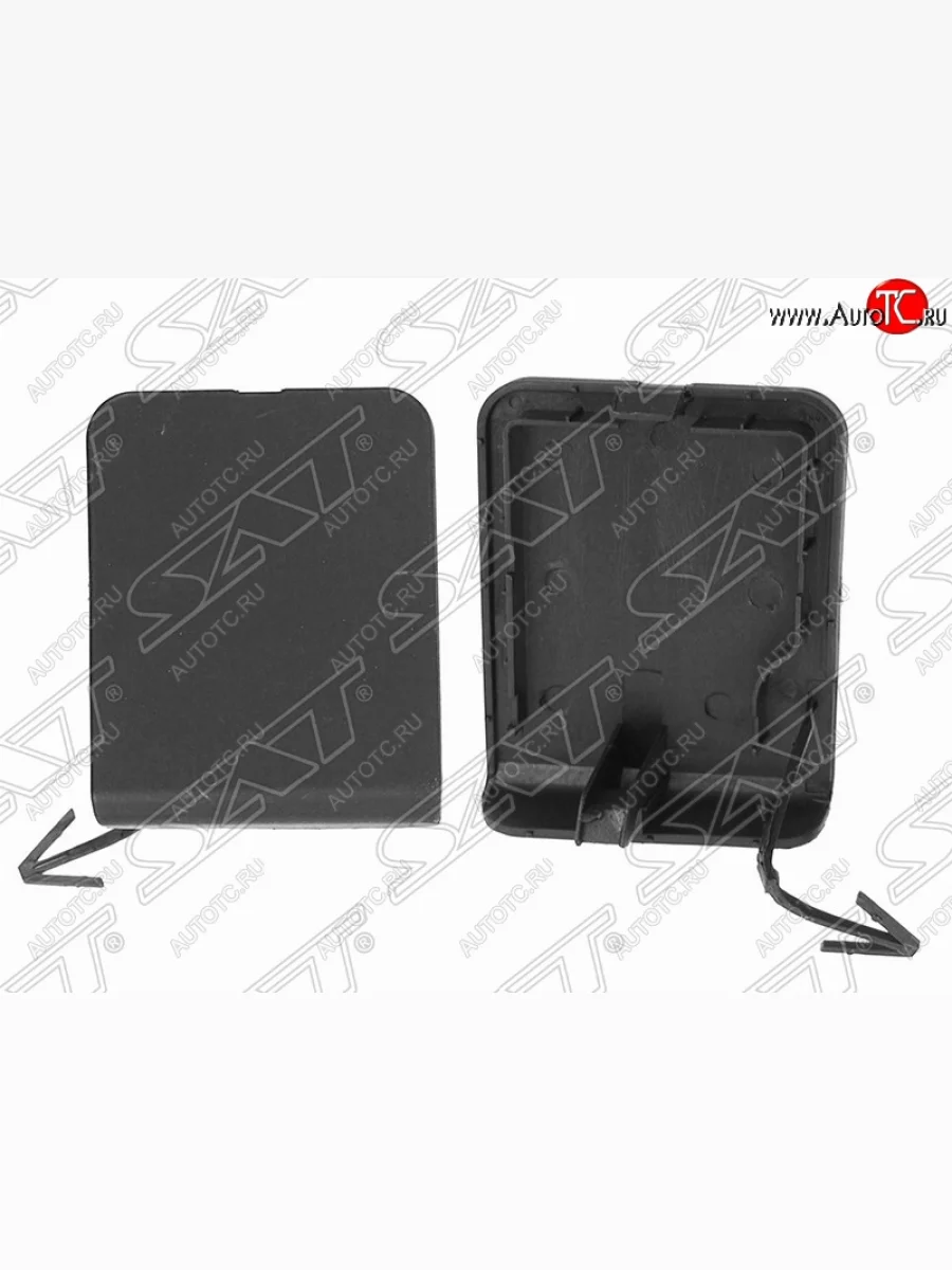 Заглушка буксировочной проушины в передний бампер SAT  Nissan Qashqai (2007-2010) 1 J10 (Неокрашенная)  в Самаре Самарской области