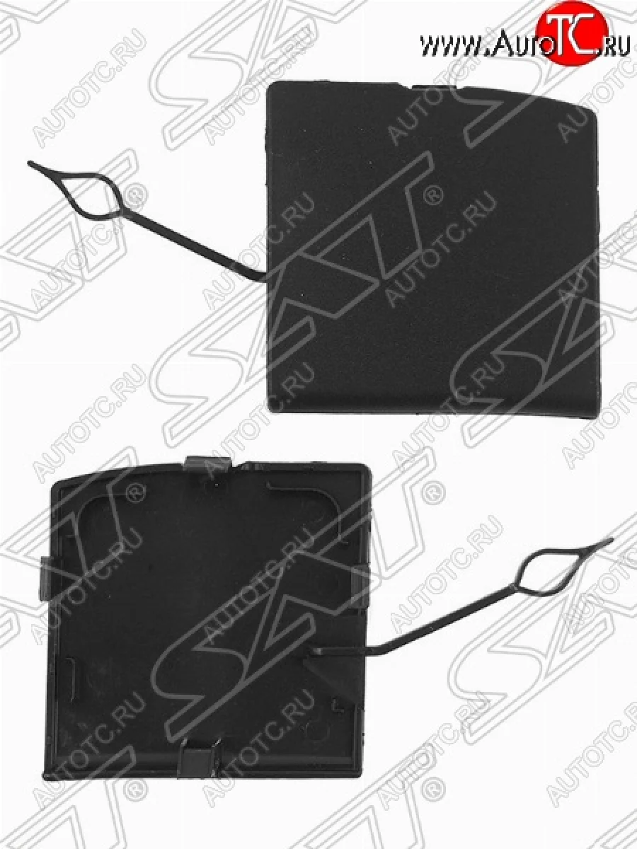 Заглушка буксировочной проушины в передний бампер SAT  Nissan Qashqai (2013-2019) 2 (Неокрашенная)  в Самаре Самарской области