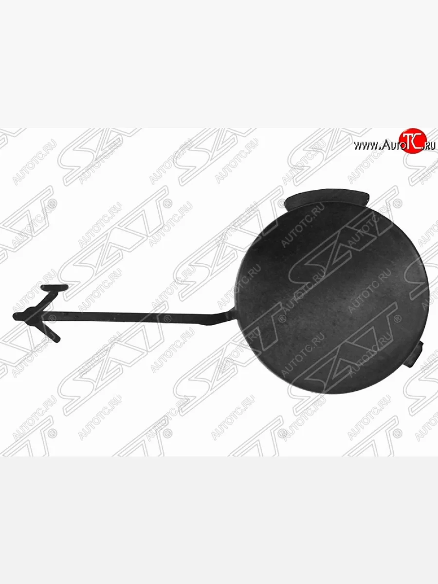 Заглушка буксировочной проушины в передний бампер SAT  Peugeot 307 (2001-2005) универсал, хэтчбэк 3 дв. (Неокрашенная)  в Самаре Самарской области