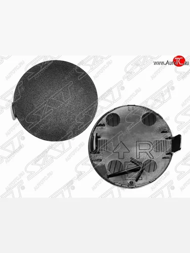 Правая заглушка буксировочной проушины в передний бампер SAT Toyota RAV4 XA40 5 дв. дорестайлинг (2012-2015)