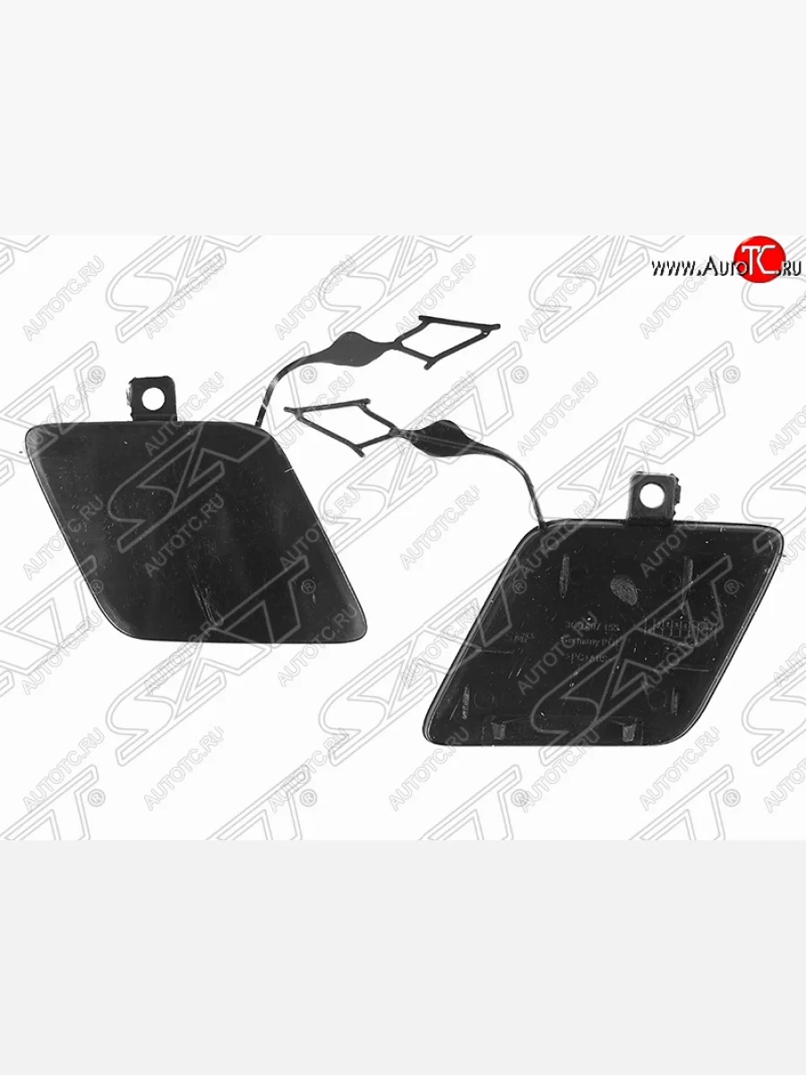 Заглушка буксировочной проушины в передний бампер SAT Volkswagen Passat B8 седан дорестайлинг (2015-2019) (Неокрашенная)  в Керчи Республика Крым