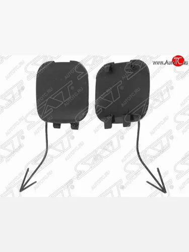 Заглушка буксировочной проушины в задний бампер HB SAT Nissan Almera 2 N16 седан дорестайлинг (2000-2003)