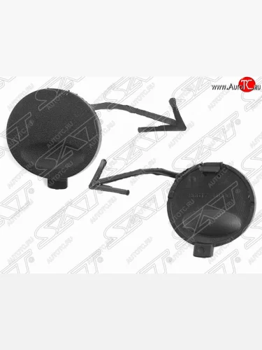 Заглушка в передний бампер SAT (под крюк) KIA Sportage 3 SL дорестайлинг (2010-2014)