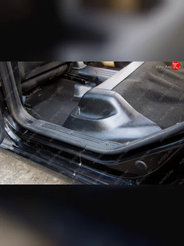 Накладки на ковролин в салон АртФорм (Задние боковые) Лада ВАЗ Гранта 1 2191 лифтбэк дорестайлинг  (2011-2013)