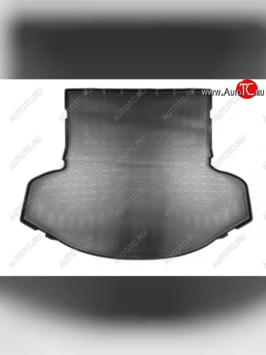 Коврик в багажник Norplast (5 мест, сложенный 3 ряд) (Черный) Mazda CX-9 TC дорестайлинг (2015-2025)