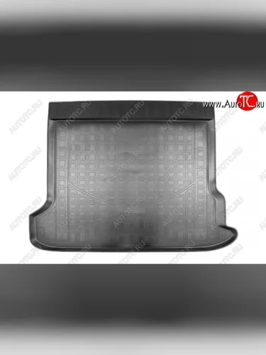 Коврик в багажник (5 мест) Norplast (Черный) Toyota Land Cruiser Prado J150 2-ой рестайлинг (2017-2020)