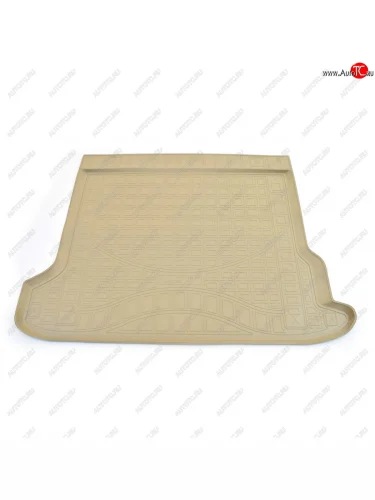 Коврик в багажник (5 мест) Norplast Unidec (Бежевый) Toyota Land Cruiser Prado J150 2-ой рестайлинг (2017-2020)