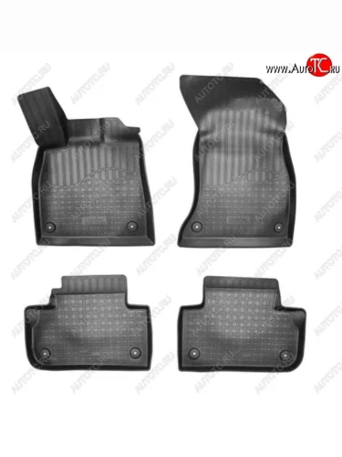 Коврики салонные Noplast (Черный) Audi Q5 FY рестайлинг (2020-2022)