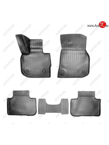 Коврики салонные Noplast (Серый) BMW X4 G02 дорестайлинг (2018-2021)