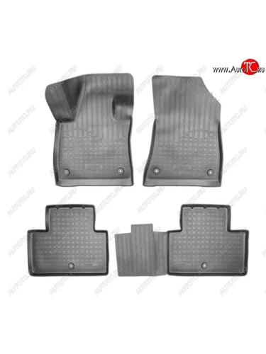 Коврики салонные Noplast (Серый) INFINITI Qx50 J55 (2017-2022)