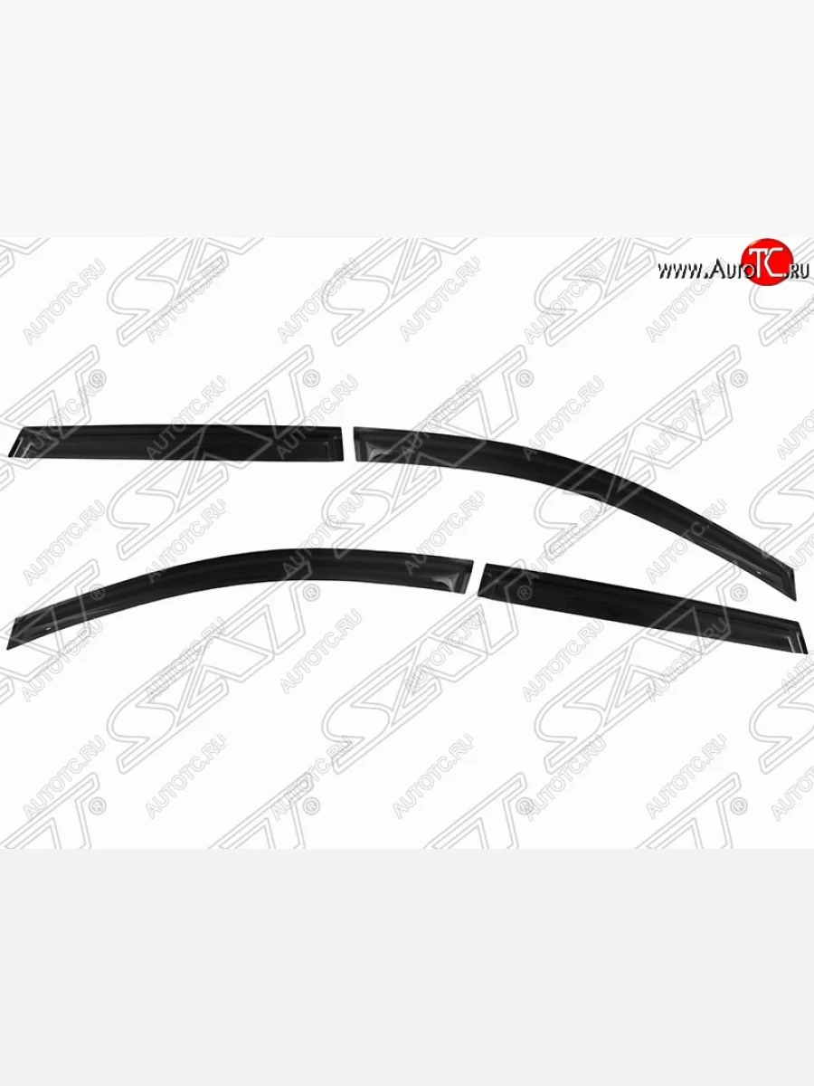 Дефлектора окон SAT (комплект) Ford Focus 2 универсал рестайлинг (2007-2011)  в Керчи Республика Крым