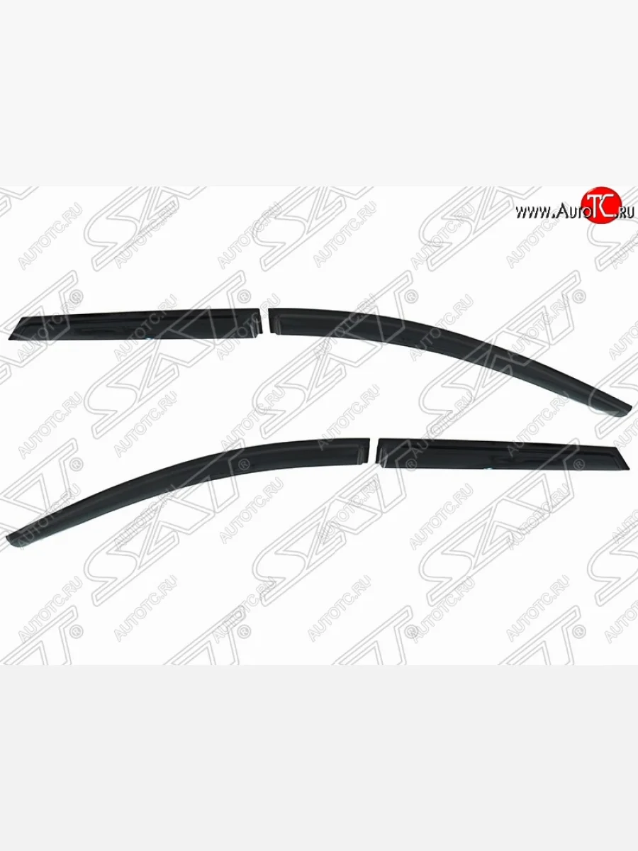 Дефлектора окон SAT (комплект) Ford Focus 3 универсал дорестайлинг (2010-2015)  в Керчи Республика Крым