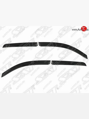 Дефлектора окон SAT (комплект) Mitsubishi ASX дорестайлинг (2010-2012)
