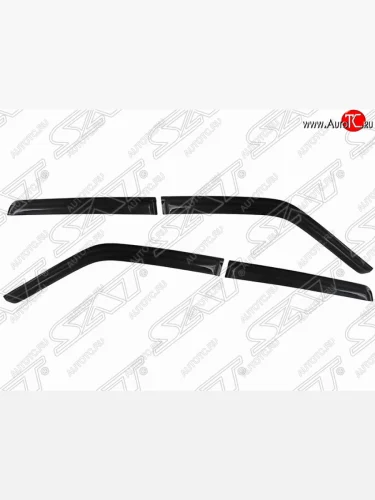 Дефлектора окон SAT (комплект) Nissan Juke  1 YF15 (2010-2014) дорестайлинг