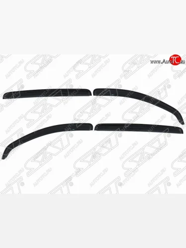Дефлектора окон SAT (комплект) Renault Sandero Stepway 1 (2010-2014)