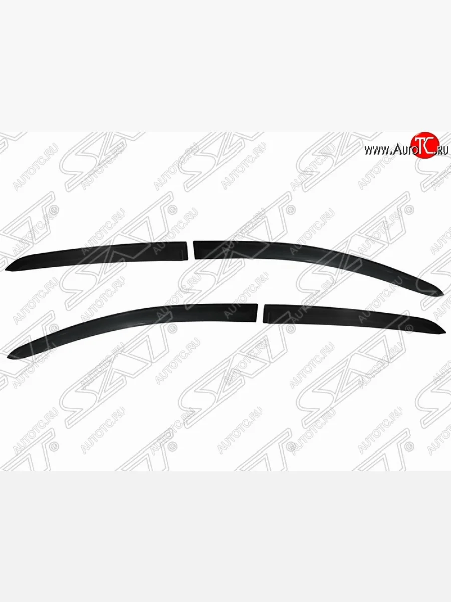 Дефлектора окон SAT (комплект) Toyota Vitz XP90 хэтчбэк 5 дв. дорестайлинг (2005-2007)  в Самаре Самарской области