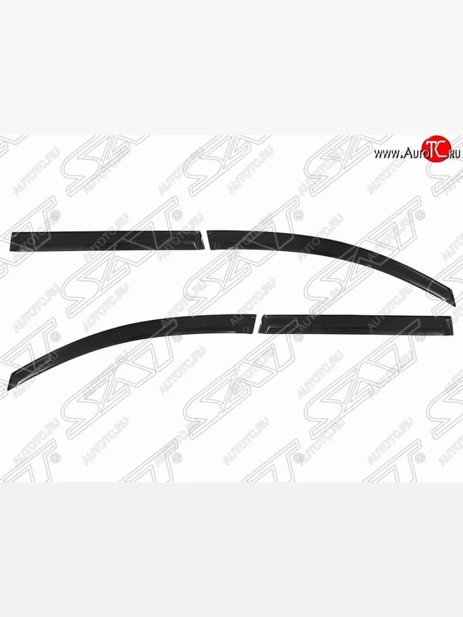 Дефлектора окон SAT (комплект) Volkswagen Passat B6 универсал (2005-2010)  в Перми Пермском крае