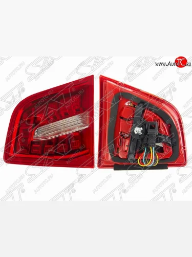 Правый фонарь в крышку багажника SAT Audi A6 C6 дорестайлинг, седан (2004-2008)