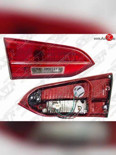 Левый фонарь в крышку багажника SAT Hyundai Santa Fe DM дорестайлинг (2012-2016)