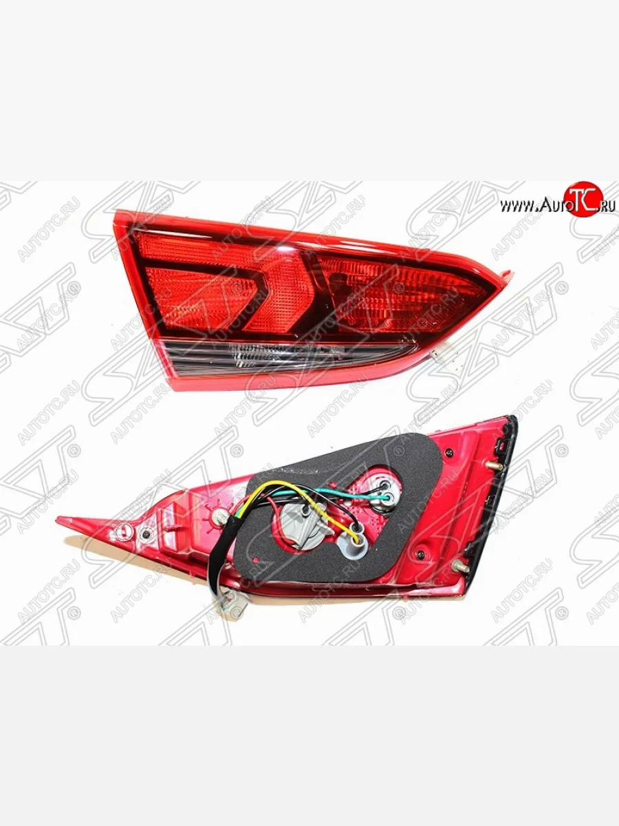 Левый фонарь в крышку багажника SAT Hyundai Solaris HCR седан дорестайлинг (2017-2020)  в Керчи Республика Крым