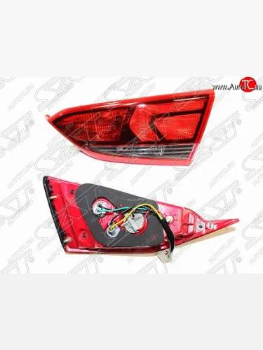 Правый фонарь в крышку багажника SAT Hyundai Solaris HCR седан дорестайлинг (2017-2020)