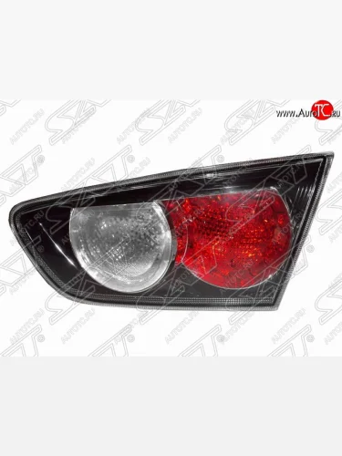 Правый фонарь SAT (внутренний, черный) Mitsubishi Lancer 10 CY хэтчбэк дорестайлинг (2007-2010)